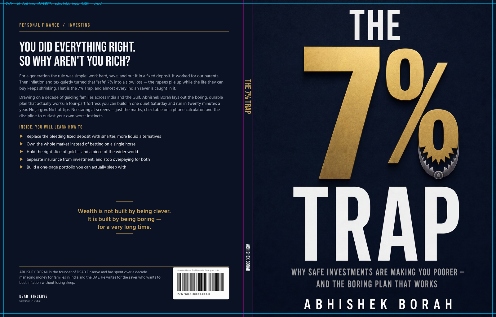 The 7% Trap by Abhishek Borah — book cover
